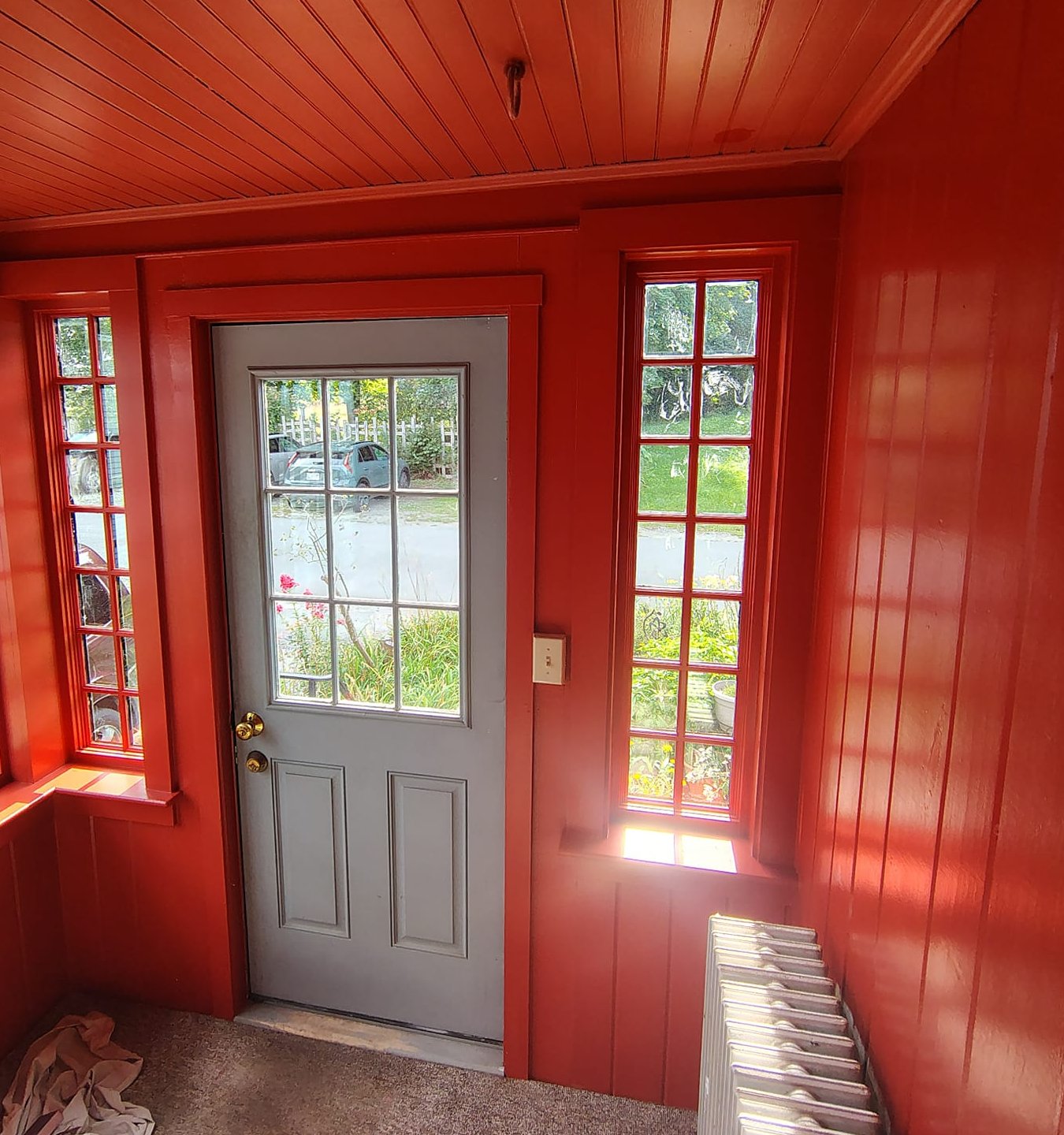 Red patio